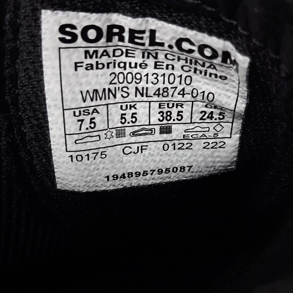 Sorel Hi-Line Heel Leather Chelsea Boot 7.5 - Picture 8 of 9